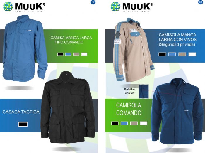 Camisola Industrial y Guardia camisa Uniformes